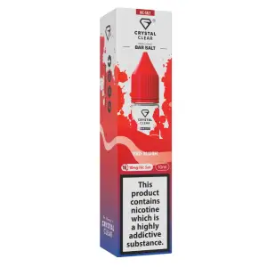 Red Slush Nic Salt E-Liquid by Crystal Clear Bar Salts 10ml
